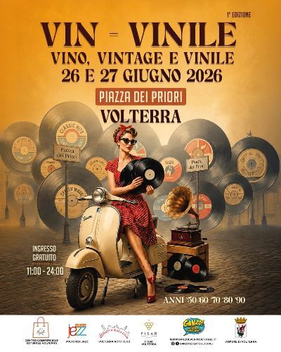Vin-Vinile 2026:  due giorni tra musica, vintage ed eccellenze del territorio
